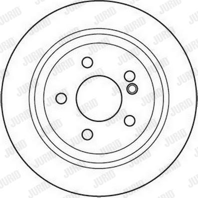 Jurid 562102J - Brake Disc autospares.lv