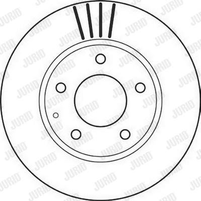 Jurid 562112J - Brake Disc autospares.lv