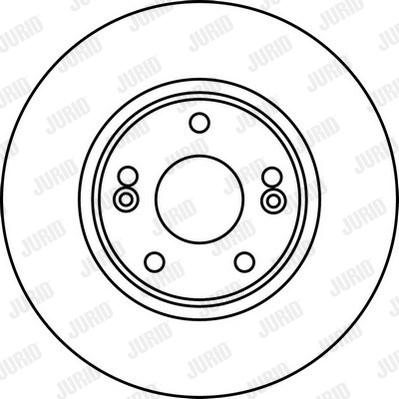 Jurid 562182JC - Brake Disc autospares.lv