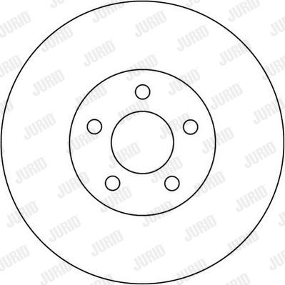 Jurid 562136J - Brake Disc autospares.lv