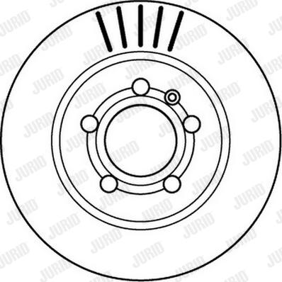 Jurid 562133JC-1 - Brake Disc autospares.lv