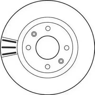 RIDER RD.3325.DF4184 - Brake Disc autospares.lv