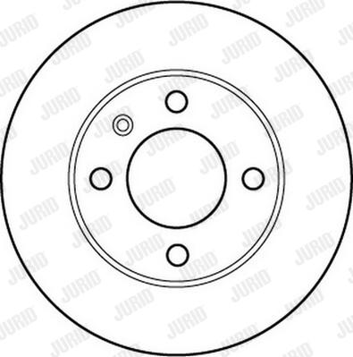 Jurid 562171J-1 - Brake Disc autospares.lv