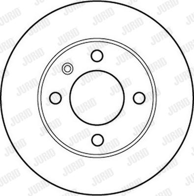 Jurid 562171J - Brake Disc autospares.lv