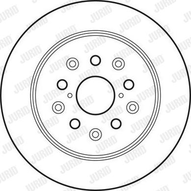 Jurid 562830JC-1 - Brake Disc autospares.lv