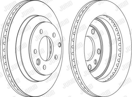 Jurid 562393JC-1 - Brake Disc autospares.lv