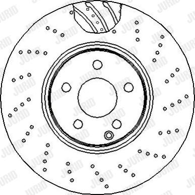 Jurid 562344J - Brake Disc autospares.lv