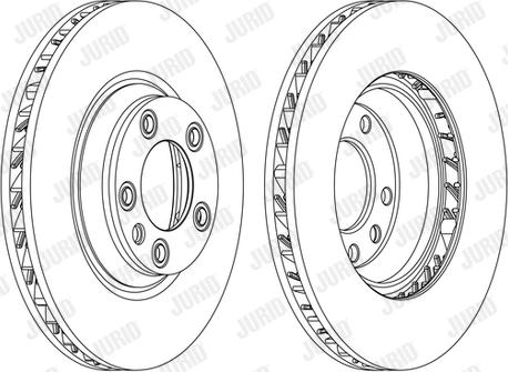 Jurid 562359JC-1 - Brake Disc autospares.lv