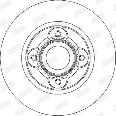 Jurid 562366JC-1 - Brake Disc autospares.lv