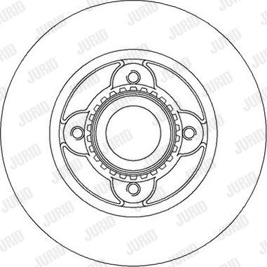 Jurid 562366JC - Brake Disc autospares.lv