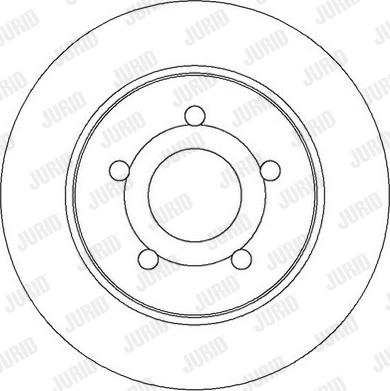 Jurid 562361JC-1 - Brake Disc autospares.lv