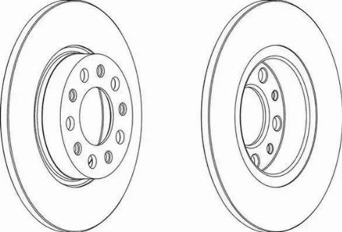 Jurid 562301J - Brake Disc autospares.lv