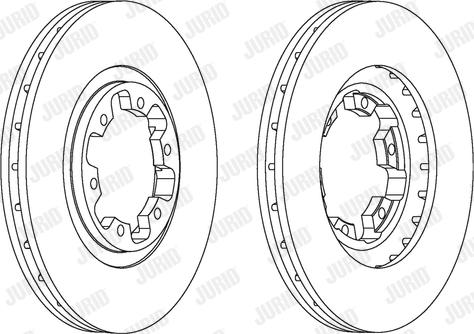 Jurid 562388JC-1 - Brake Disc autospares.lv