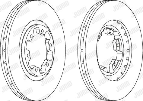 Jurid 562388JC - Brake Disc autospares.lv