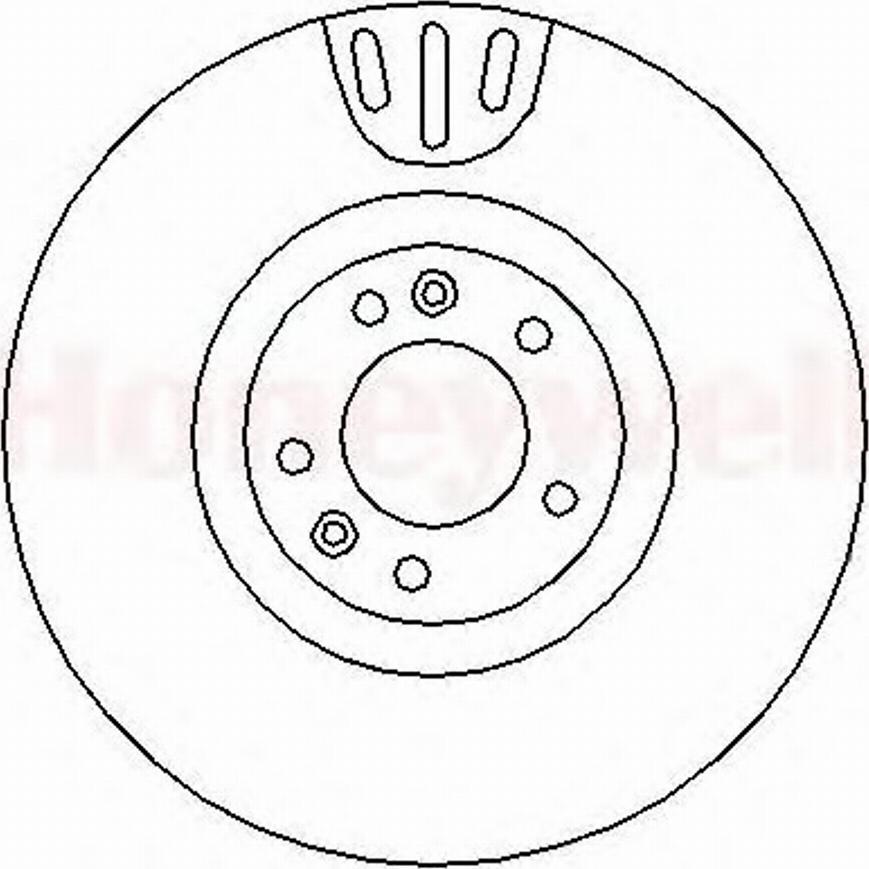 Jurid 562335J - Brake Disc autospares.lv