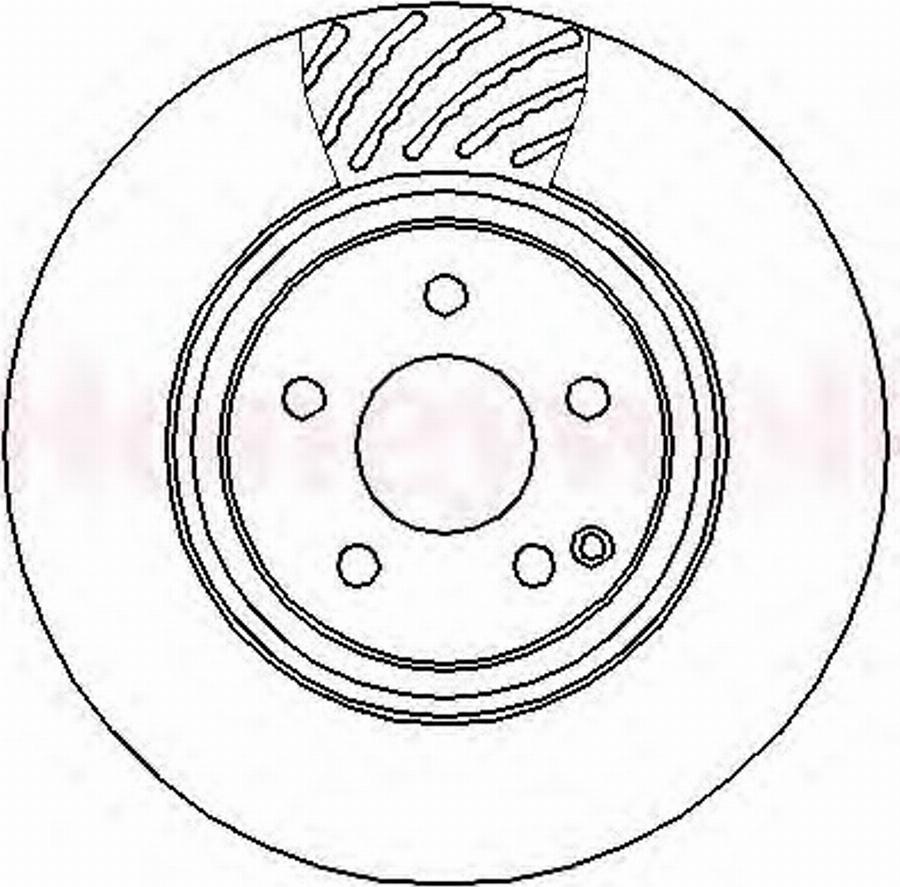 Jurid 562331J - Brake Disc autospares.lv