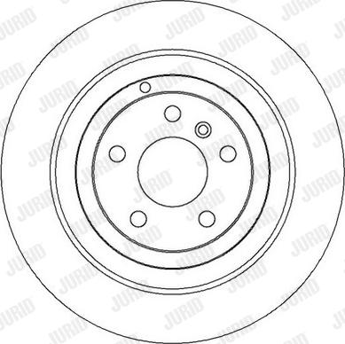 Jurid 562324JC-1 - Brake Disc autospares.lv