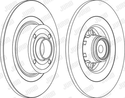 Jurid 562379JC-1 - Brake Disc autospares.lv