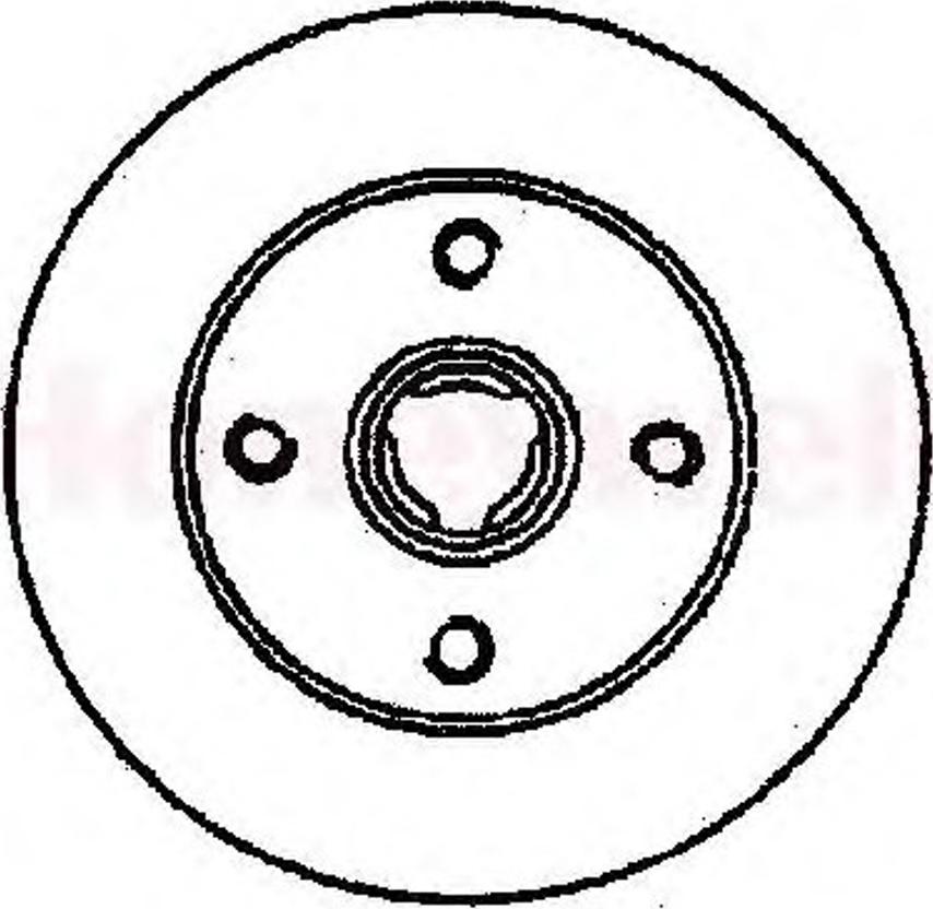 Jurid 562372 J - Brake Disc autospares.lv