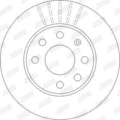 Jurid 562290JC-1 - Brake Disc autospares.lv