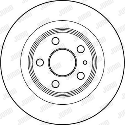 Jurid 562246J - Brake Disc autospares.lv