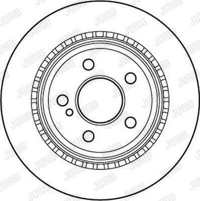 Jurid 562242JC-1 - Brake Disc autospares.lv