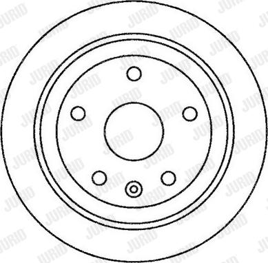 Jurid 562256JC - Brake Disc autospares.lv