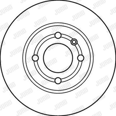 Jurid 562209J - Brake Disc autospares.lv