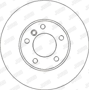 Jurid 562200J - Brake Disc autospares.lv