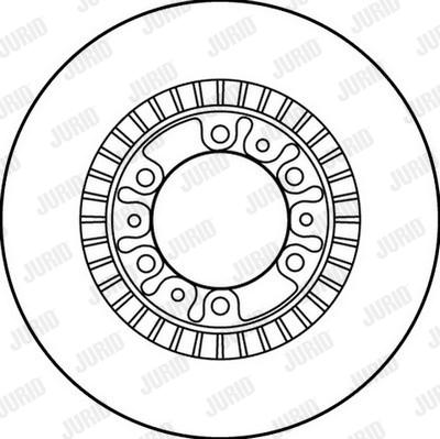 Jurid 562203J - Brake Disc autospares.lv