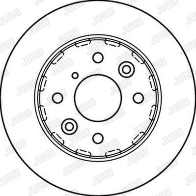 CAR BS 8273 - Brake Disc autospares.lv