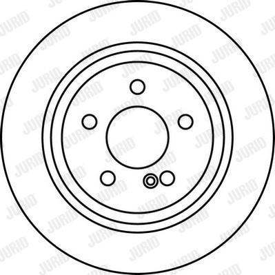 Jurid 562213J - Brake Disc autospares.lv