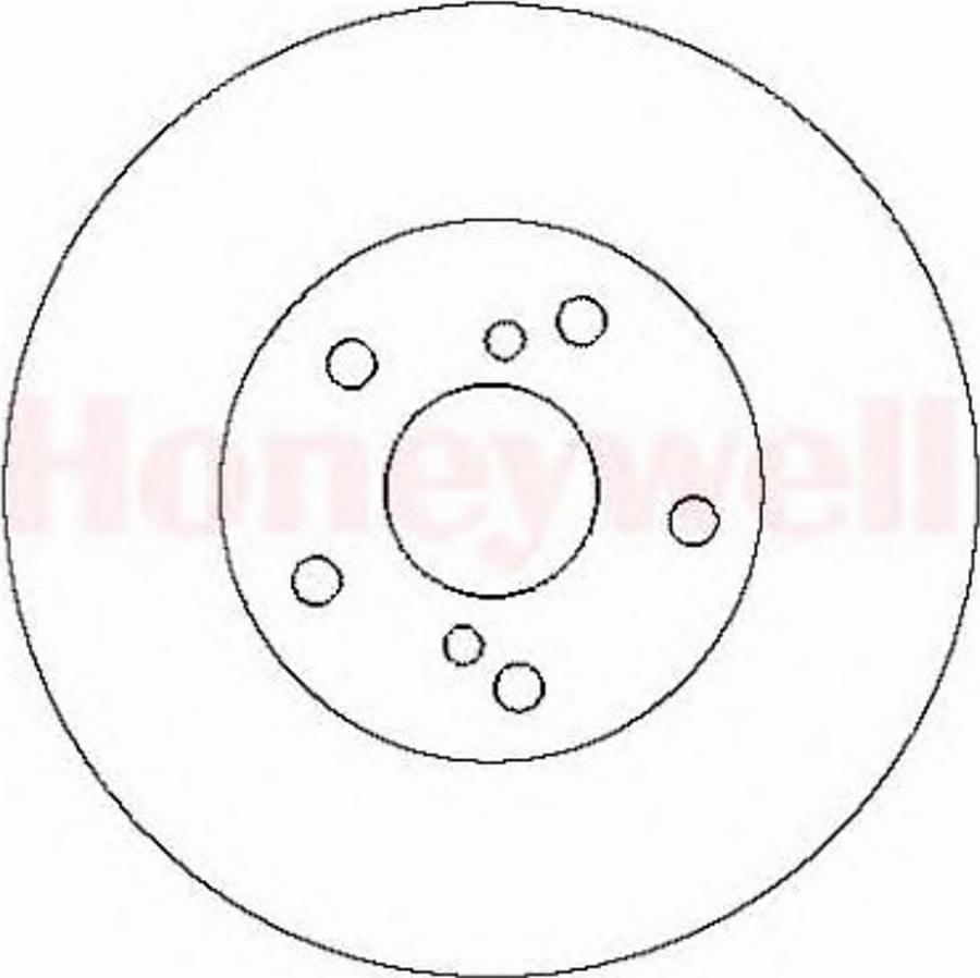 Jurid 562287J - Brake Disc autospares.lv