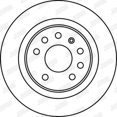 Jurid 562229JC-1 - Brake Disc autospares.lv