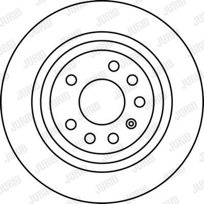 Jurid 562220J - Brake Disc autospares.lv