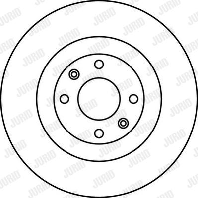 Jurid 562221J - Brake Disc autospares.lv