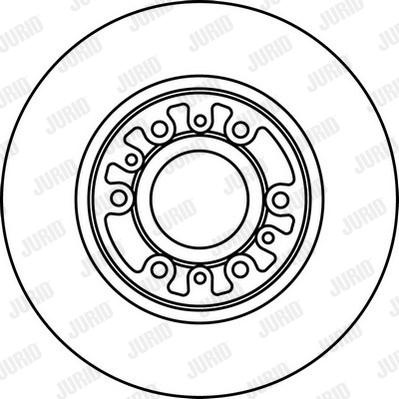 Jurid 562228JC - Brake Disc autospares.lv