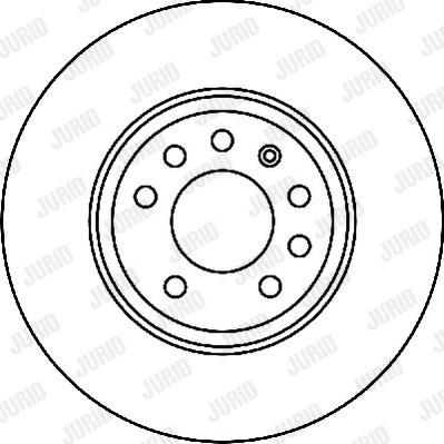 Jurid 562222J - Brake Disc autospares.lv