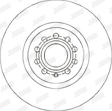 Jurid 562277J - Brake Disc autospares.lv