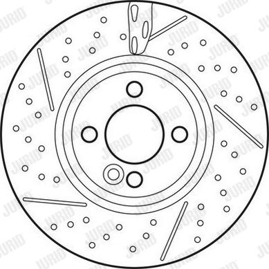 Jurid 562745JC - Brake Disc autospares.lv