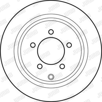 Jurid 562756JC - Brake Disc autospares.lv