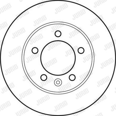 Jurid 562714JC-1 - Brake Disc autospares.lv