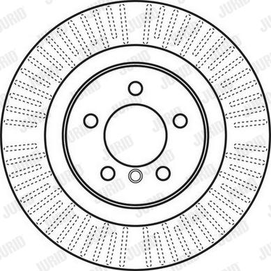 Jurid 562711JC - Brake Disc autospares.lv