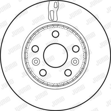 Jurid 562730JC-1 - Brake Disc autospares.lv