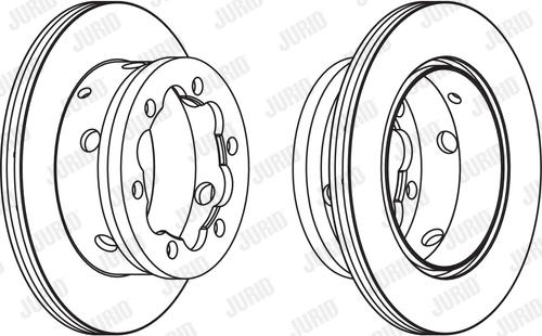 Jurid 567810J-1 - Brake Disc autospares.lv