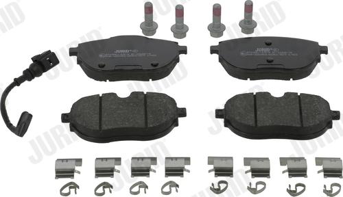 Jurid 574085J - Brake Pad Set, disc brake autospares.lv