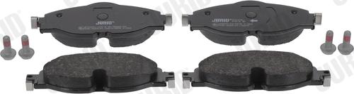 Jurid 574075J - Brake Pad Set, disc brake autospares.lv