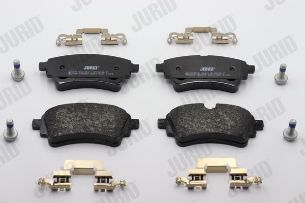 Jurid 574176J - Brake Pad Set, disc brake autospares.lv