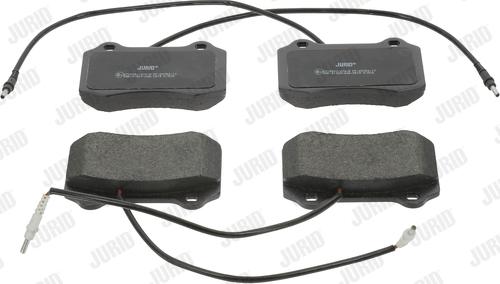 Jurid 571999J - Brake Pad Set, disc brake autospares.lv