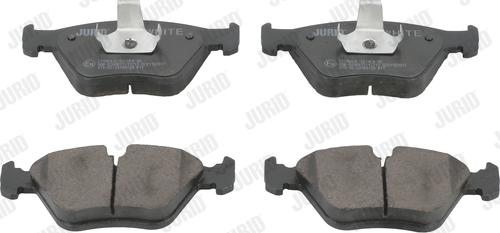 Jurid 571994JC - Brake Pad Set, disc brake autospares.lv